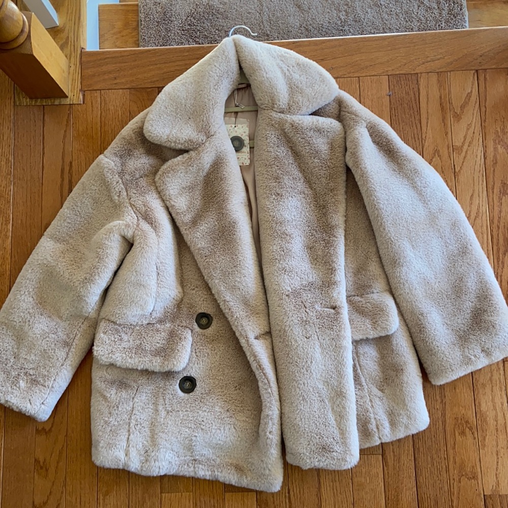Free people fur coat